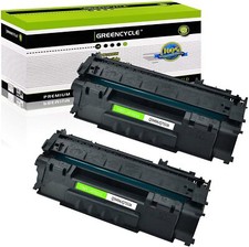 2PK BK Q7553A Toner Cartridge For HP LaserJet P2015N P2015X P2015dn M2727nf MFP picture