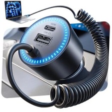 200W Car Charger USB C Fast Charge,PD 100W Type C Car Fast Charger picture