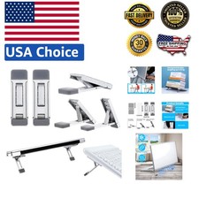 Mini Invisible Laptop Stand - Travel-Friendly Adjustable Riser for Any Device picture