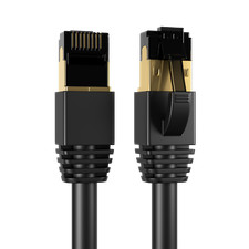 CAT8 Network Cable Ethernet Patch Cord 26AWG Copper SFTP Wire Router Modem Lot picture