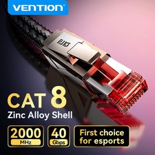 Vention CAT8 Ethernet Cable 40Gbps 2000MHz SFTP RJ45 Gaming LAN Cord picture