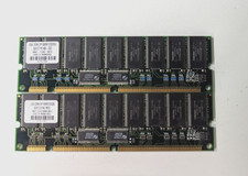 Matched Pair 512MB Toshiba 2x256MB PC100 ECC Registered SDRAM CL2 DP100R072322E picture