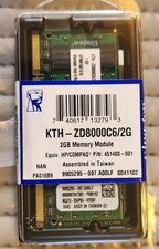 Kingston KTH-ZD8000C6 2GB DDR2 200pin 800 MHz SO-DIMM Laptop Memory 2GB RAM New picture