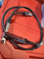 2x Juniper Networks 740-038623 1.0m Molex QSFP+ Cable - Brand New picture