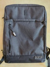 NBA OGIO Laptop Backpack Heather Grey Black Slim picture