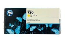 Genuine HP 730, Yellow Jaune 300 ml Ink Cartridge P2V70A  ( EXP Jan 2024) Sealed picture