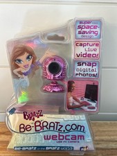Q) Bratz Kids Webcam USB Be-Bratz.com Girls Webcam USB PC CAMERA Pink New picture