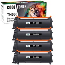4PK HY TN660 Toner Cartridge For Brother TN630 MFC-L2700DW HL-L2300D DCP-L2540DW picture