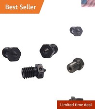 4pcs Hardened Steel Nozzles V6 Nozzle 0.4mm Compatible with V6 Hotend Prusa i... picture