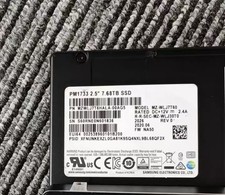 Samsung MZ-WLJ7T60 PM1733 7.68TB NVME PCIe Gen4 U.2 2.5