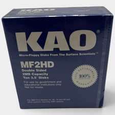 Vintage KAO MF2HD 3.5