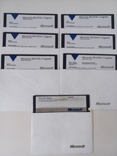 Vintage Microsoft MS-DOS 5 Upgrade 5.25