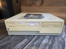 Vintage Packard Bell Legend 100CD Desktop PC Intel Pentium Untested w Extra Drv picture
