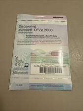 COMPAQ Discovering Microsoft Office 2000 Small Business- New Sealed  picture