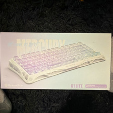 GravaStar K1 LITE Wireless Mechanical Illuminated Gaming Keyboard White QWERTY picture