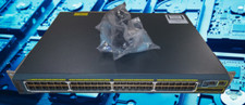 S Series WS-C2960S-48FPS-L Gigabit POE Switch 48 Port POE+ with 4 x SFP LAN picture