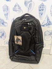 NEW Case Logic  Polyester Checkpoint Friendly Backpack for 15.6