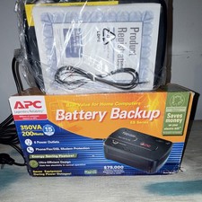 APC BE350G Desktop UPS 350VA/200W 6 Outlets Surge + Phone/Fax/DSL picture