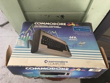 Rare Factory Refurbished Commodore 64 Box w/Inserts and Converter picture