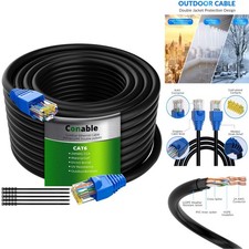 25 FT Cat 6 Waterproof Ethernet Cable - Direct Burial for Reliable Connectivity picture