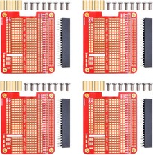 4X Prototype Breakout DIY Breadboard PCB Shield Board Kit for Raspberry Pi 4 ... picture