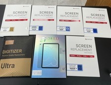 Apple iPad LOT OF 7 Mixed Models BROKEN SCREENS, For Parts Only picture