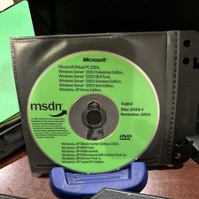 BRAND NEW MSDN  Microsoft Windows VPC, 2003 Ent/MUI/Std/Web/Xp home/Pro/Etc DVD picture
