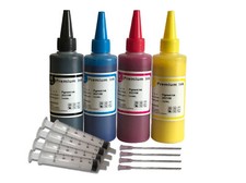 Pigment ink refilling fits Epson printers refill Kit with syringe & needle picture