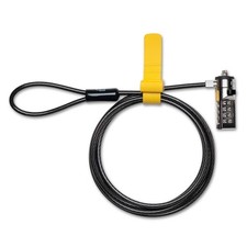Kensington Combination Cable T-Bar Standard Lock Original T-Bar, Black picture