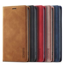 Luxury Leather Magnetic Wallet Cover Case For 16 15 14 13 12 11 Pro Max 7 8 XR  picture