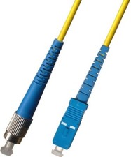 2M Singlemode Simplex Fiber Optic Cable 9/125 FC SC Patch Cable Patch Cord picture