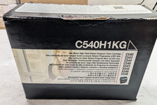 Genuine Lexmark C540H1KG Black High Yield Toner C540 C544 X544 X546 NOS picture