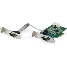 StarTech 2 Port RS232 16950 UART PCIe to Serial Adapter PCI Express Card picture