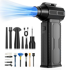 Soplador de Aire Comprimido 130000 RPM con Batería 8000mAh y 4 Niveles, Nuevo picture