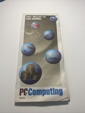 Rare 1994 PC Computing The World Of CD-ROMs Timothy Edward Downs Tech History A picture