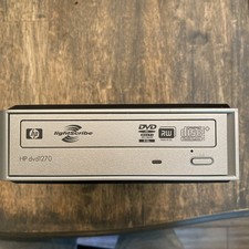 HP dvd1270e External Multiformat DVD CD RW Writer Lightscribe no Cables untested picture