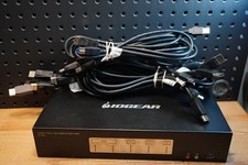 (J) IOGEAR GCS1964 4-Port 4K Triple View DisplayPort KVMP Switch No Power Cord picture