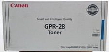 Genuine Canon GPR-28 Cyan Toner Cartridge 1659B004 OEM imageRUNNER C1022 C1030 picture