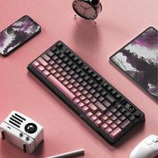 ZIYOULANG M96 Wireless Gaming Membrane keyboard, Gradient Color, PBT, Screen picture