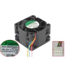 SUNON PSD1204PQBX-A B4797-3 Server Cooling Fan DC 12V 8.4W 40x40x28mm 4-Wire picture