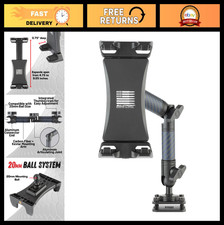 Heavy Duty Vehicle Tablet Mount, Adjustable Arm, Articulating Joint, 20mm Ball D picture