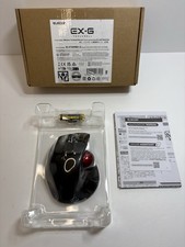 Elecom EX-G LEFT HANDED Trackball Mouse 2.4 GHz USB Wireless Ergonomic picture