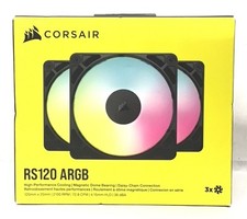 Corsair RS120 ARGB 120mm PWM Fans (Black, Triple Pack), CO-9050181-WW picture