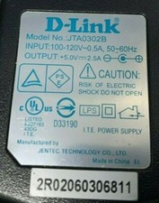 D-Link JTA0302B ITE AC Adaptor Power Supply: 5.0V 2.5A picture