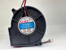 SANLY SF7530SM 7530 DC12V 0.12A 2-Pin Mute Turbo Blower Fan picture