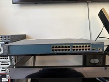 Cisco WS-C3560V2-24PS-S 24-Port PoE Switch Tested Power On picture