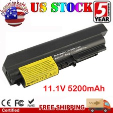 6 Cell Battery  for IBM Lenovo Thinkpad 14.1''R400 T400 T61 R61 42T5229 42T4530 picture