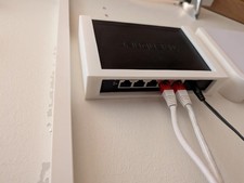 Wall Mount For TRENDnet TEG-S350, 5-Port Unmanaged Gaming 2.5G Switch  picture