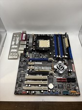 Vintage ASUS A8N-SLI Deluxe w/ Socket 939 4x DDR Ram Tested Working picture