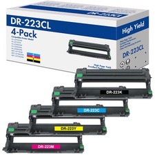 4PACK DR223 Drum Unit Compatible With Brother HL-L3270CDW MFC-L3710CW TN227 picture